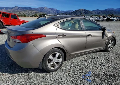 2013 Hyundai Elantra Gls z USA, uszkodzony, nr VIN 5NPDH4AEXDH174646
